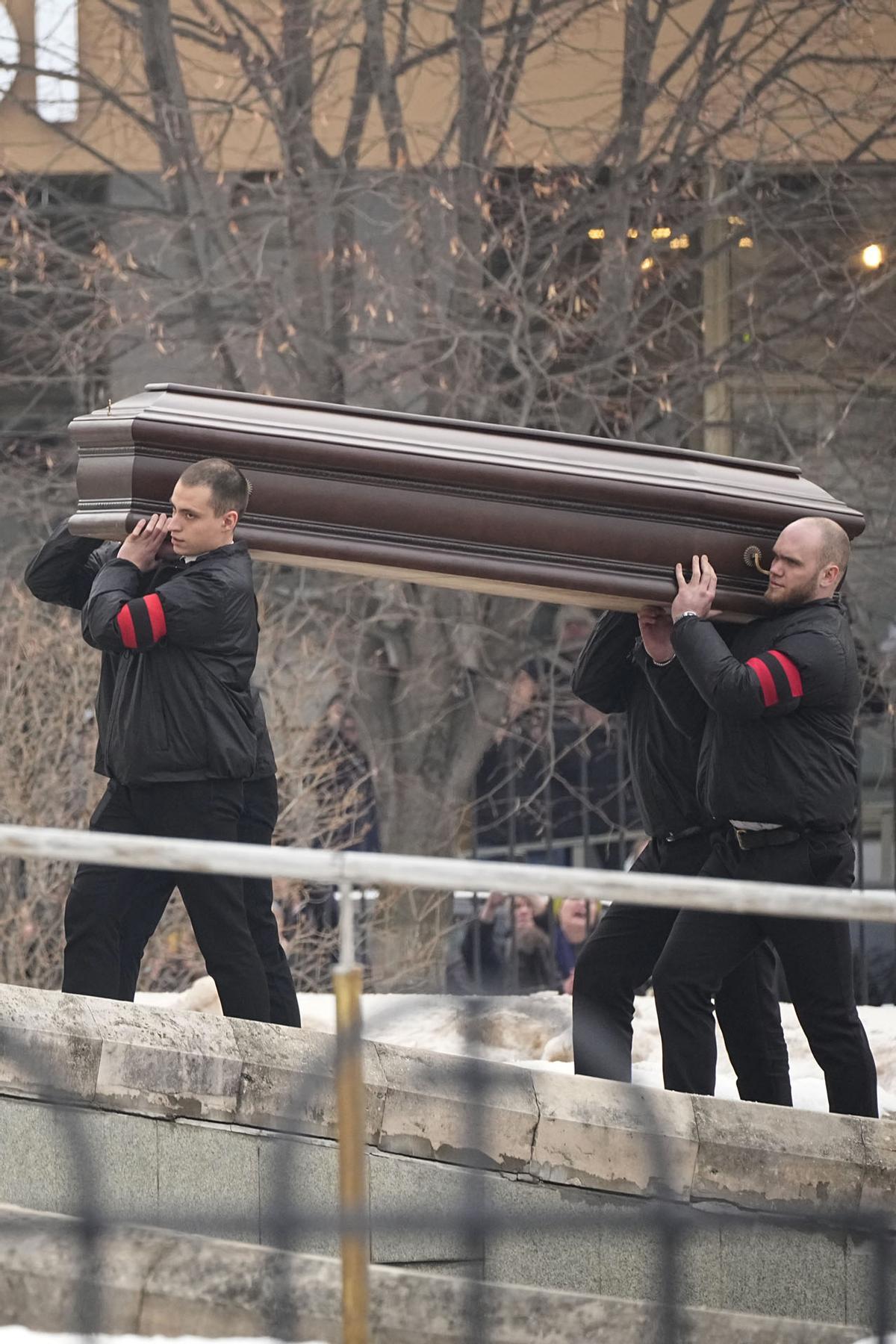 Funeral y ceremonia de despedida del político opositor ruso Alexei Navalny en Moscú