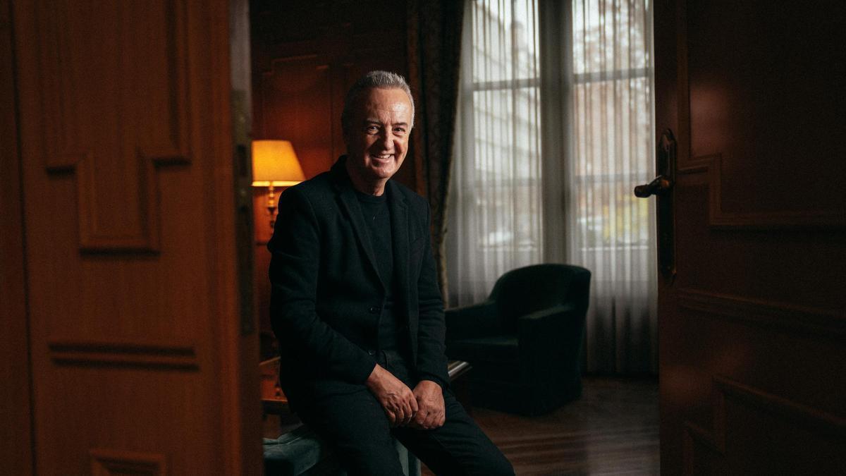 El actor Carlos Hipólito en Madrid.