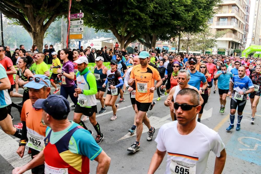 Ahouchar y Benali se adjudican la Media Maratón con autoridad. Por primera vez era valedera para el Autonómico