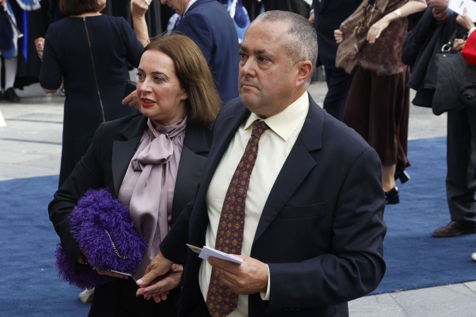 Así fue la llegada de los invitados a los premios "Princesa de Asturias" y su paso por la alfombra azul