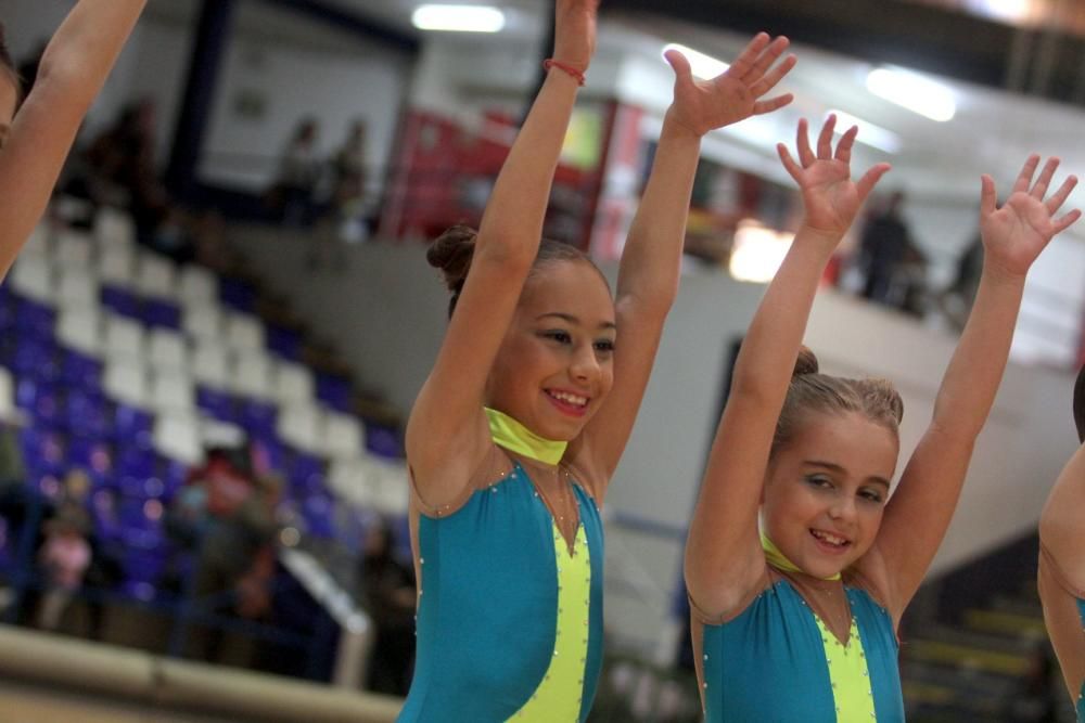 Cartagena celebra la primera jornada de la competición escolar de gimnasia rítmica con más de 1.000 participantes