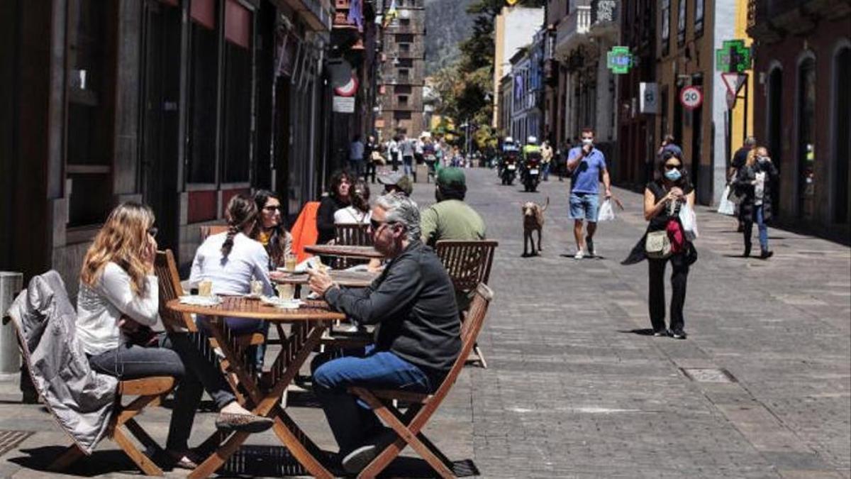 Calle Carrera, en La Laguna