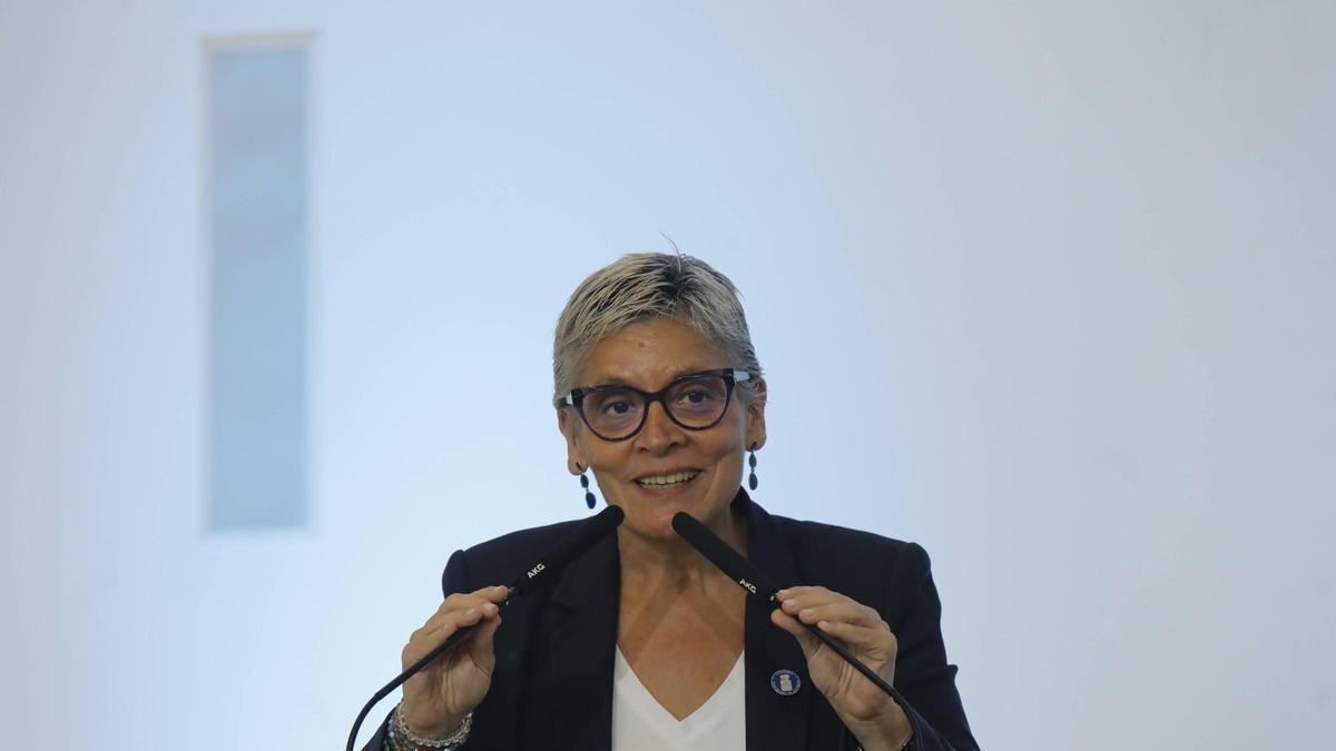 La consejera de Salud, Concepción Saavedra.
