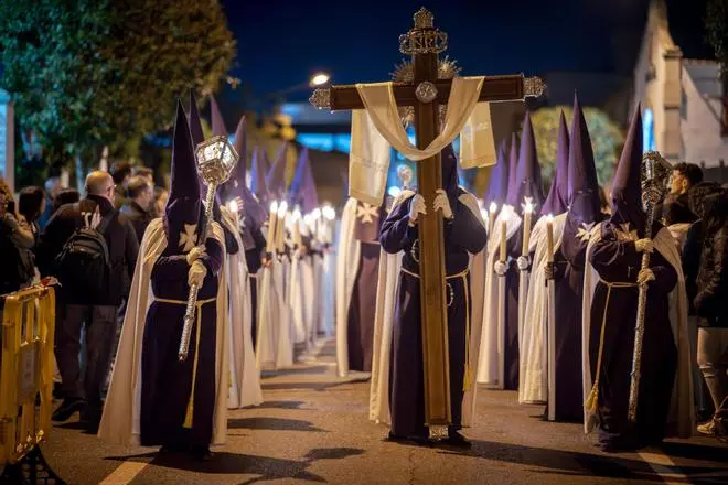 La procesión de la Madrugada de Mérida, en imágenes