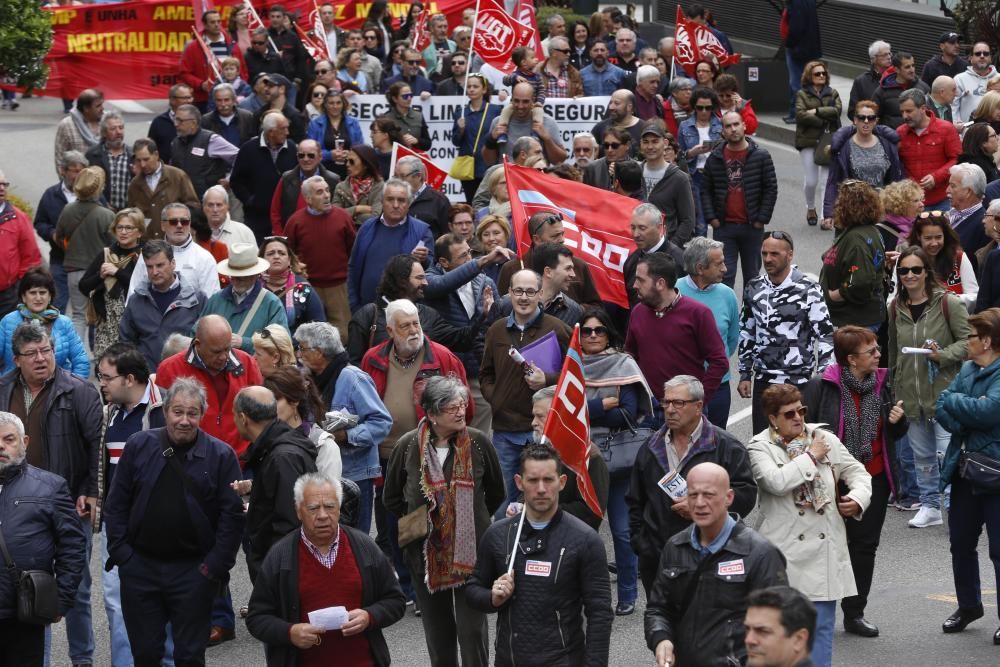 Día del Trabajador en Vigo | Miles de personas exigen la derogación de la reforma laboral