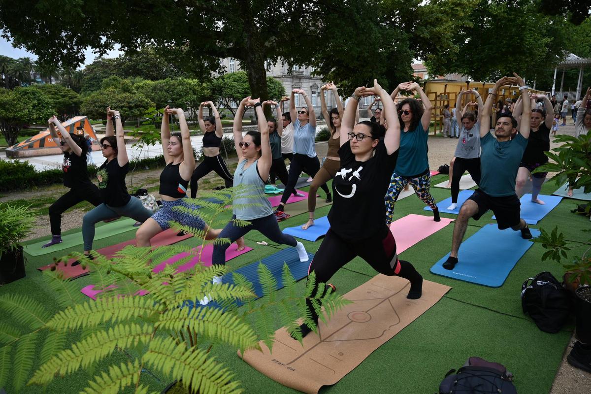 Taller de "Morning yoga" para comenzar el día en conexión con la naturaleza.