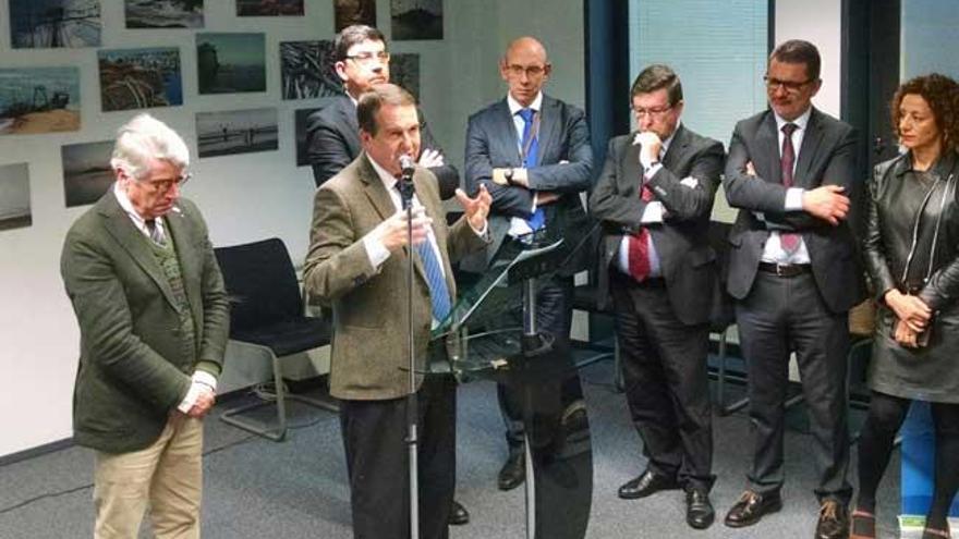 Abel Caballero, alcalde de Vigo y Pascal Savouret, responsable de la EFCA // A.Amoedo