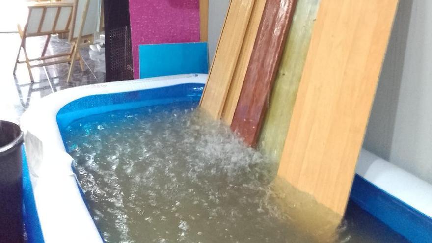 Inundaciones en un local de Telde