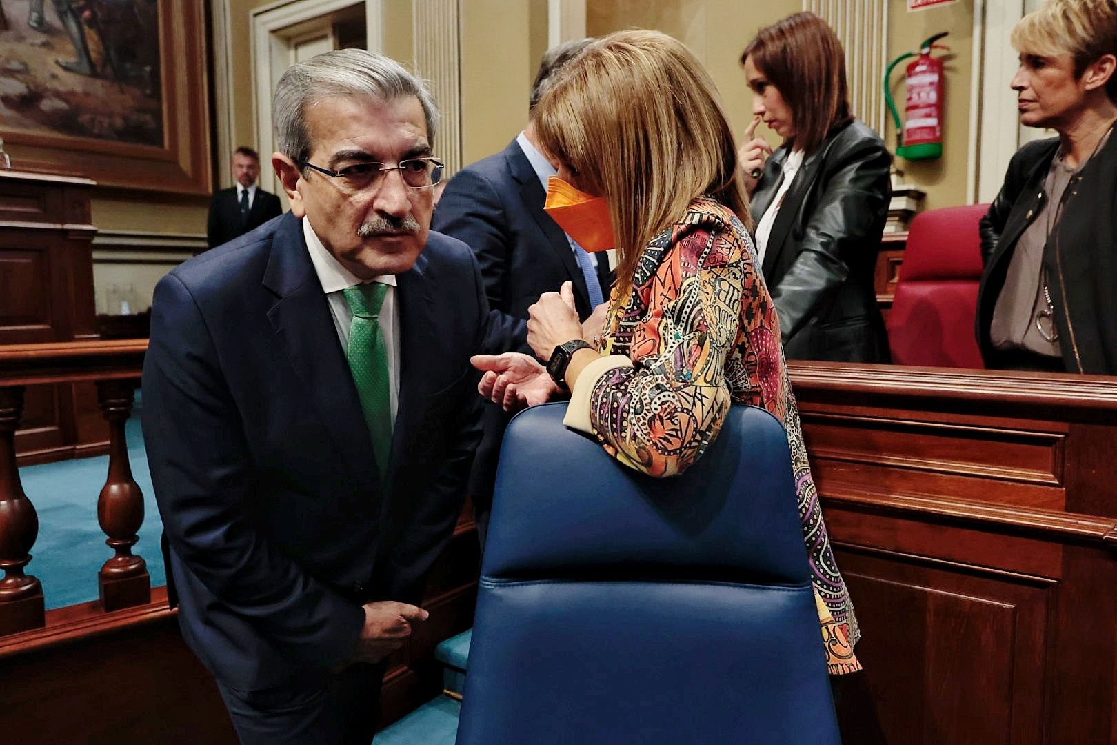 El pleno del Parlamento de Canarias celebra el debate final del proyecto de ley de presupuestos de la Comunidad Autónoma para 2023