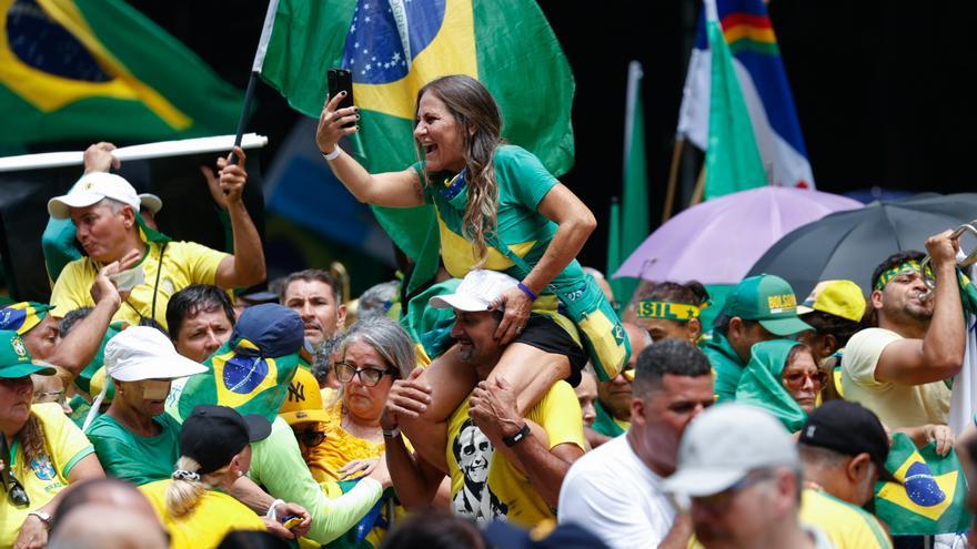 Bolsonaro pide una amnistía para quienes participaron del intento de golpe de Estado
