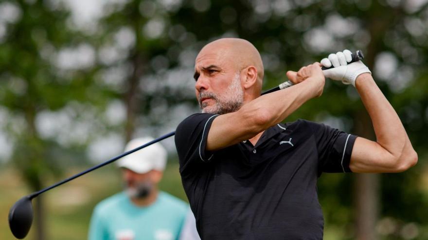 La nova vida de Pep Guardiola i el Legends Trophy de  golf