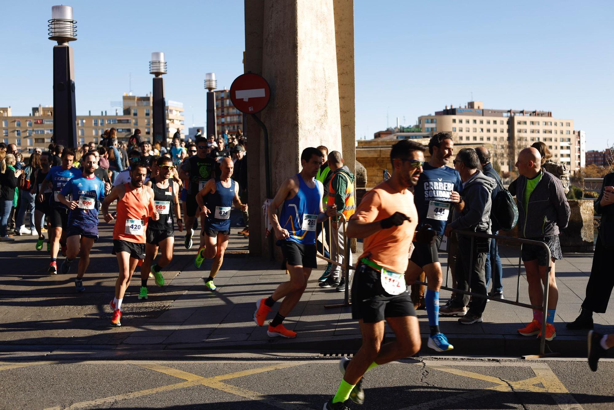 La Media Maratón de Zaragoza luce en las calles sus 25 años