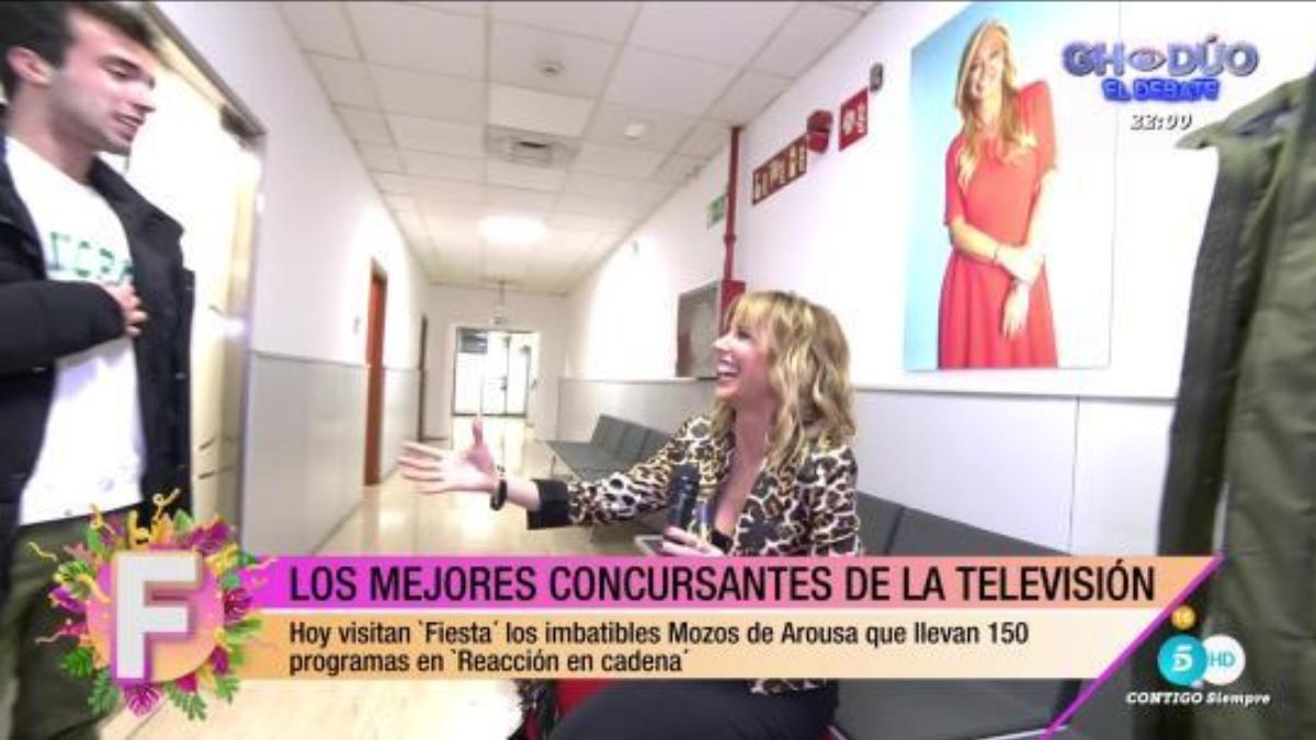 Belén Esteban continúa en los pasillos de Telecinco