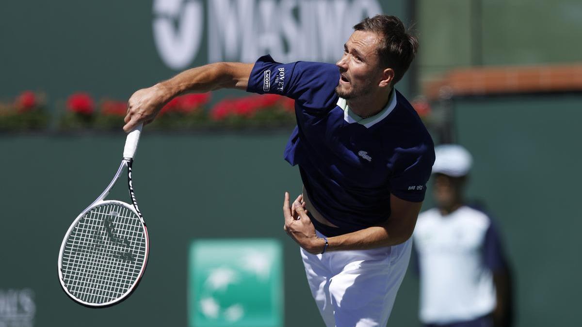 Daniil Medvedev no podrá jugar el tercer Grand Slam de la temporada