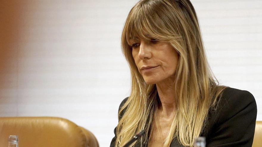 Begoña Gómez, durant una compareixença a l’Assemblea de Madrid
