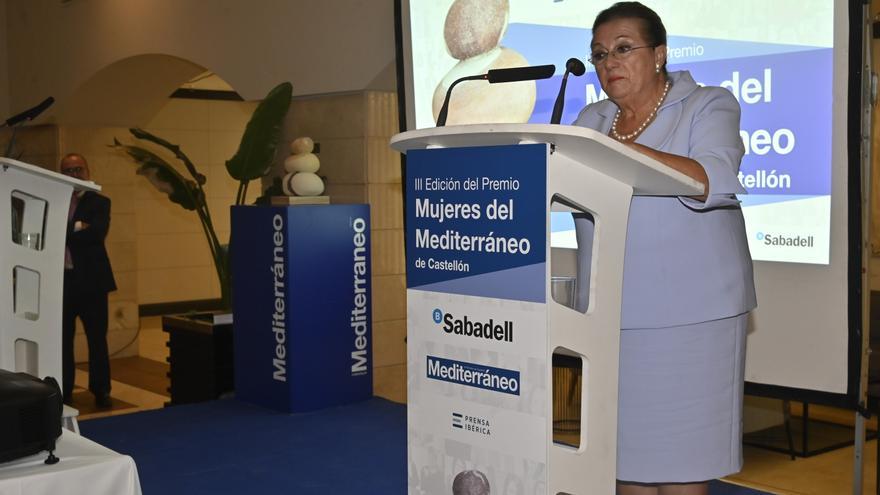 La empresaria Mª Dolores Guillamón, Premio Mujeres del Mediterráneo, apela a la valentía, tesón y trabajo duro