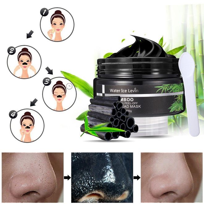 Mascarilla exfoliante limpiadora contra puntos negros y acné