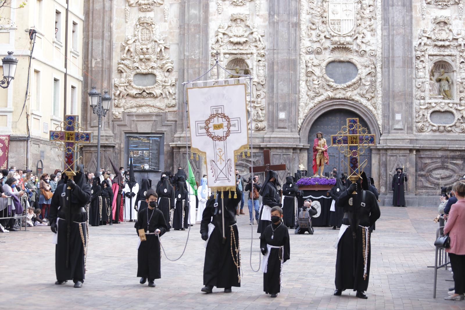 Así ha sido la primera procesión este Domingo de Ramos en Zaragoza