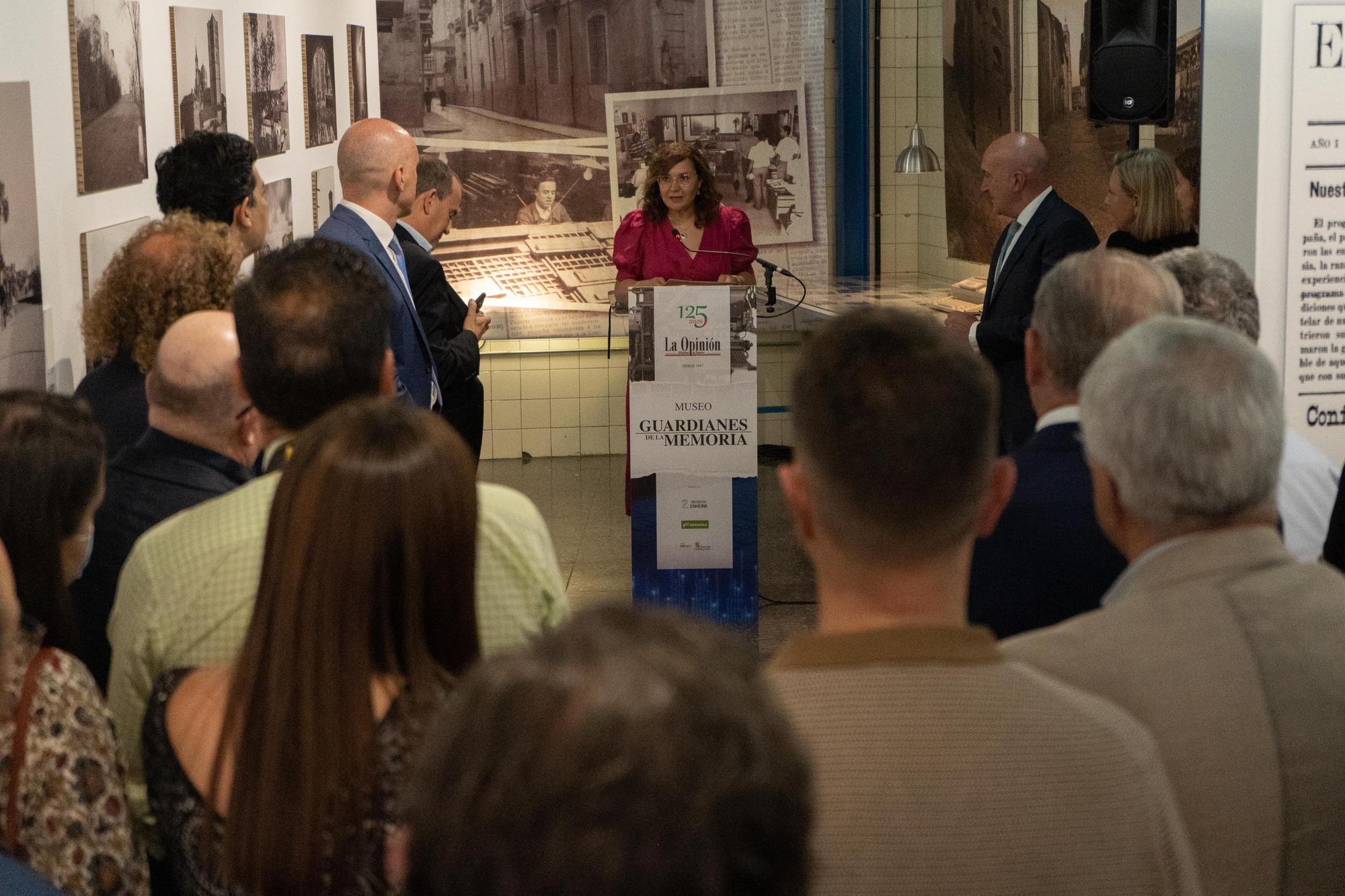 Inauguración del "Museo de la memoria" en la sede de LA OPINIÓN-EL CORREO DE ZAMORA