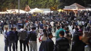 Lesplanda de La Copa durant un dia de Fires de lany passat.
