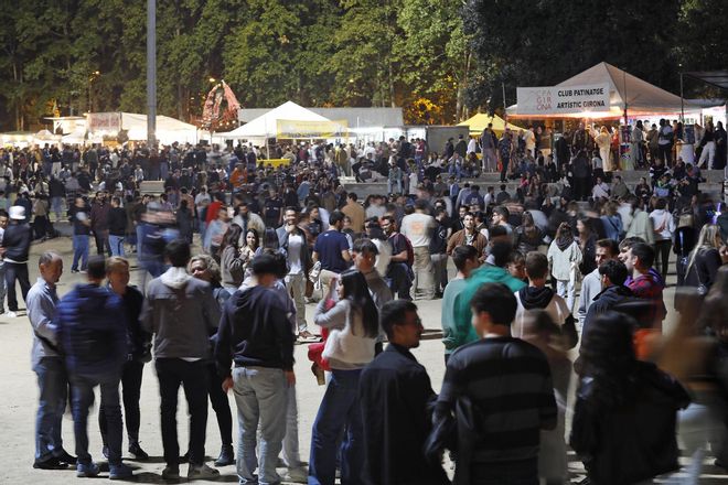 Lesplanda de La Copa durant un dia de Fires de lany passat.
