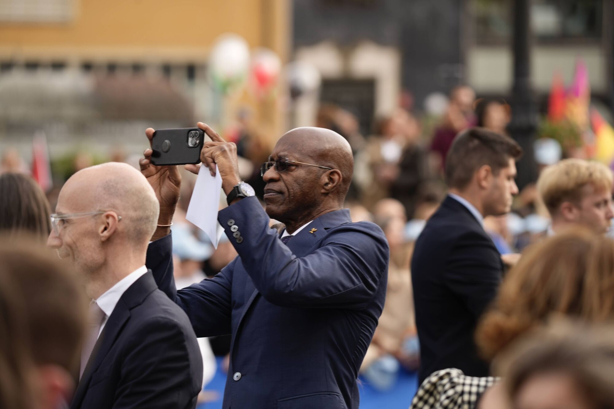 Así fue la llegada de los invitados a los premios "Princesa de Asturias" y su paso por la alfombra azul