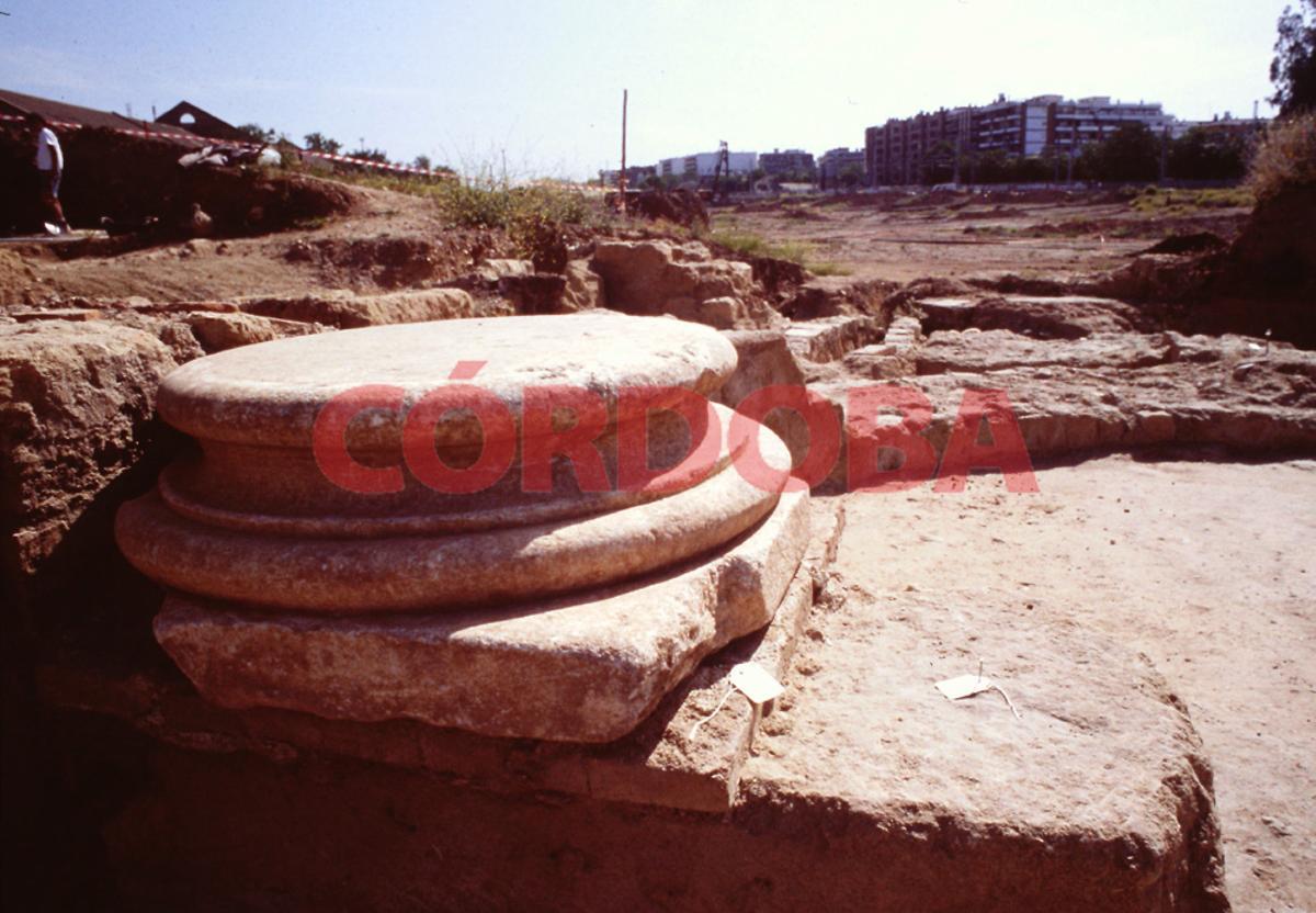1992 El yacimiento de Cercadilla al descubierto 1992 El yacimiento de Cercadilla al descubierto