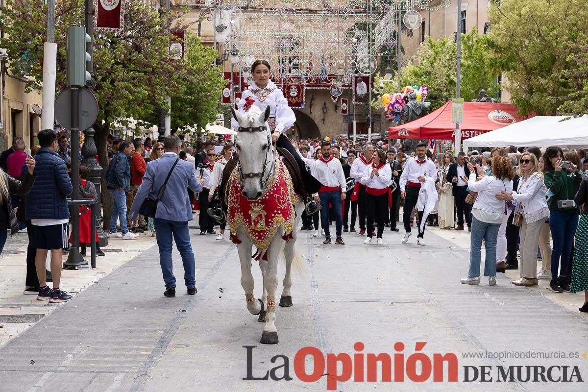 Desfile infantil en las Fiestas de Caravaca (Bando Caballos del Vino)