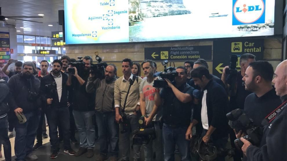 Jesé ya está en en Gran Canaria