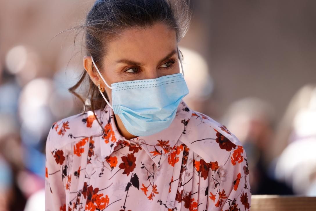 La reina Letizia en su visita oficial a Vinuesa