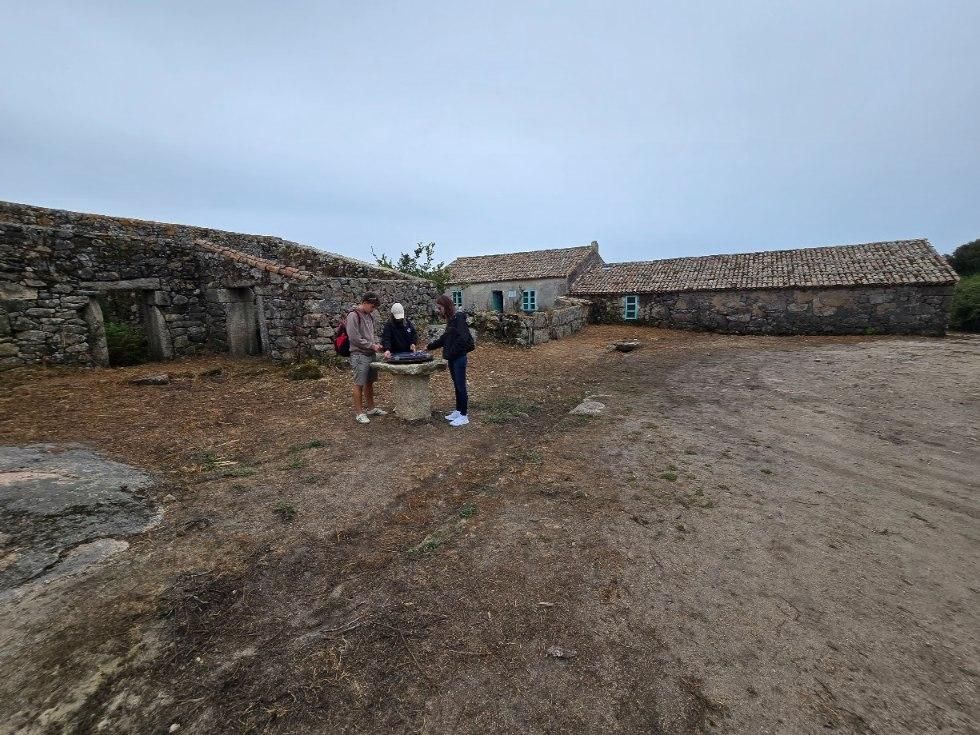 La isla de Sálvora, una de las joyas del Parque Nacional de las Islas Atlánticas de Galicia.