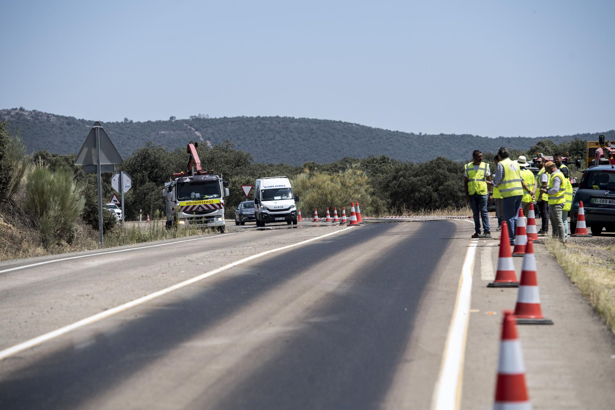 El nuevo puente de la N-523 entre Cáceres y Badajoz ya está abierto al tráfico