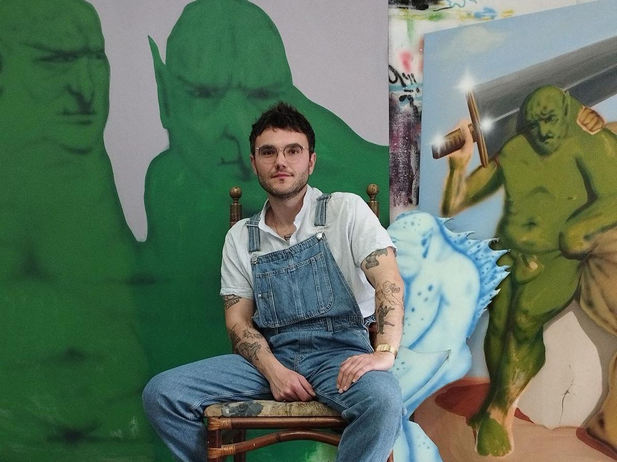 Daniel Dobarco es uno de los artistas preseleccionados para alzarse con el Premio BMW de Pintura.