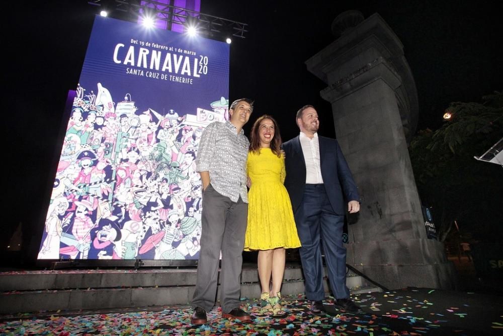 Presentación del cartel del Carnaval de Santa Cruz