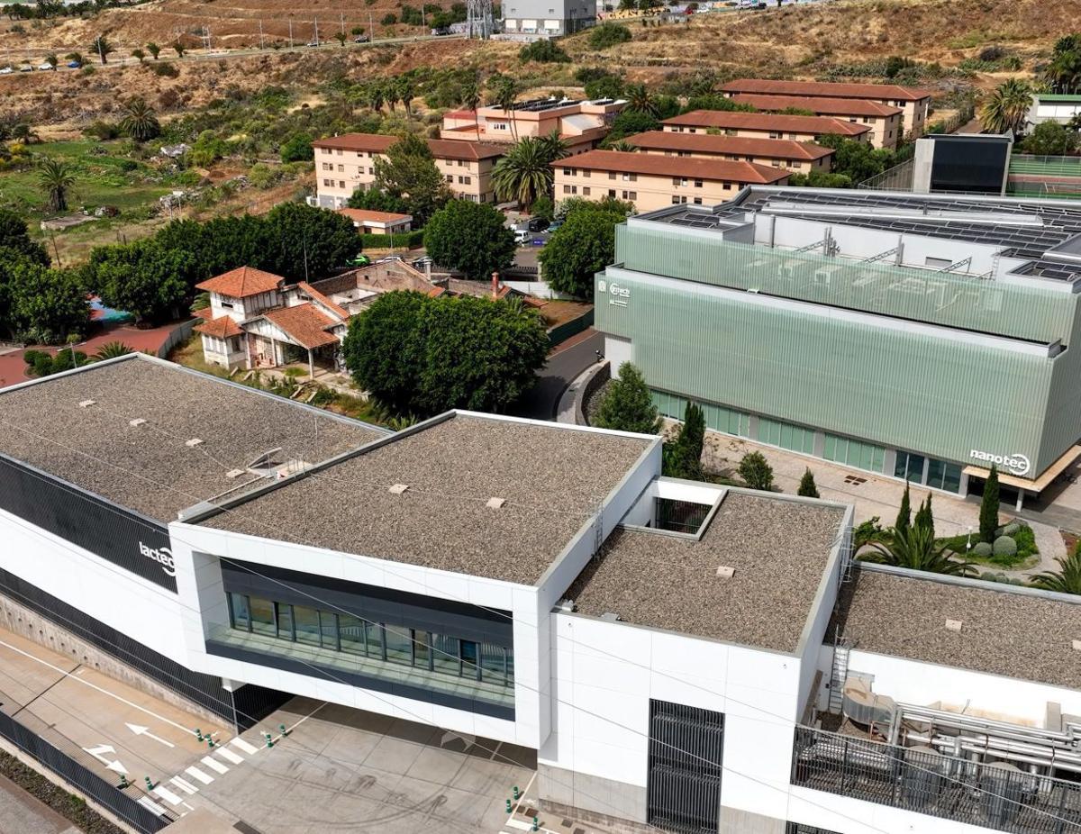 Edificios NANOTEC e IACTEC del enclave de Las Mantecas.| ED