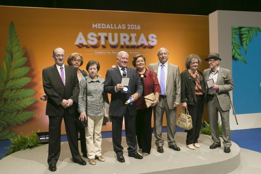 Entrega de las medallas de Asturias