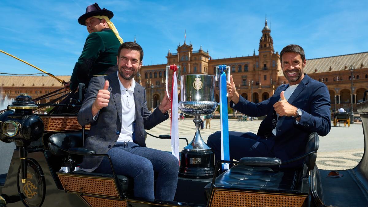 La Copa ya brilla por las calles de Sevilla
