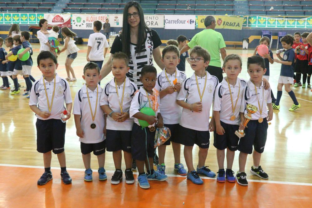 Entrega de trofeos del Torneo de La Amistad