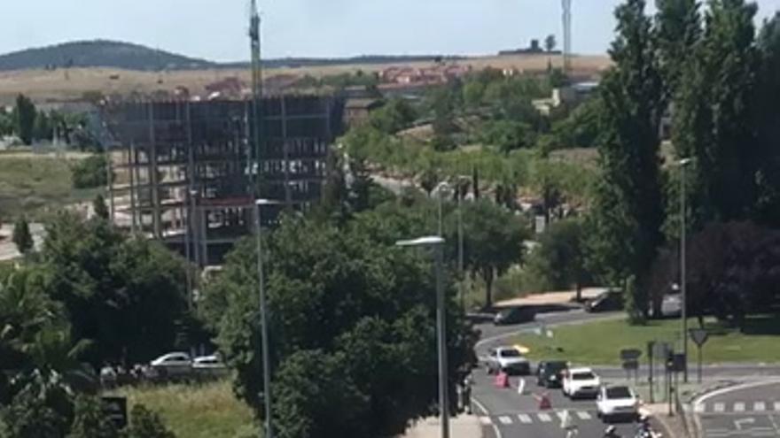 Caravana en Cáceres convocada por Vox contra la política del Gobierno