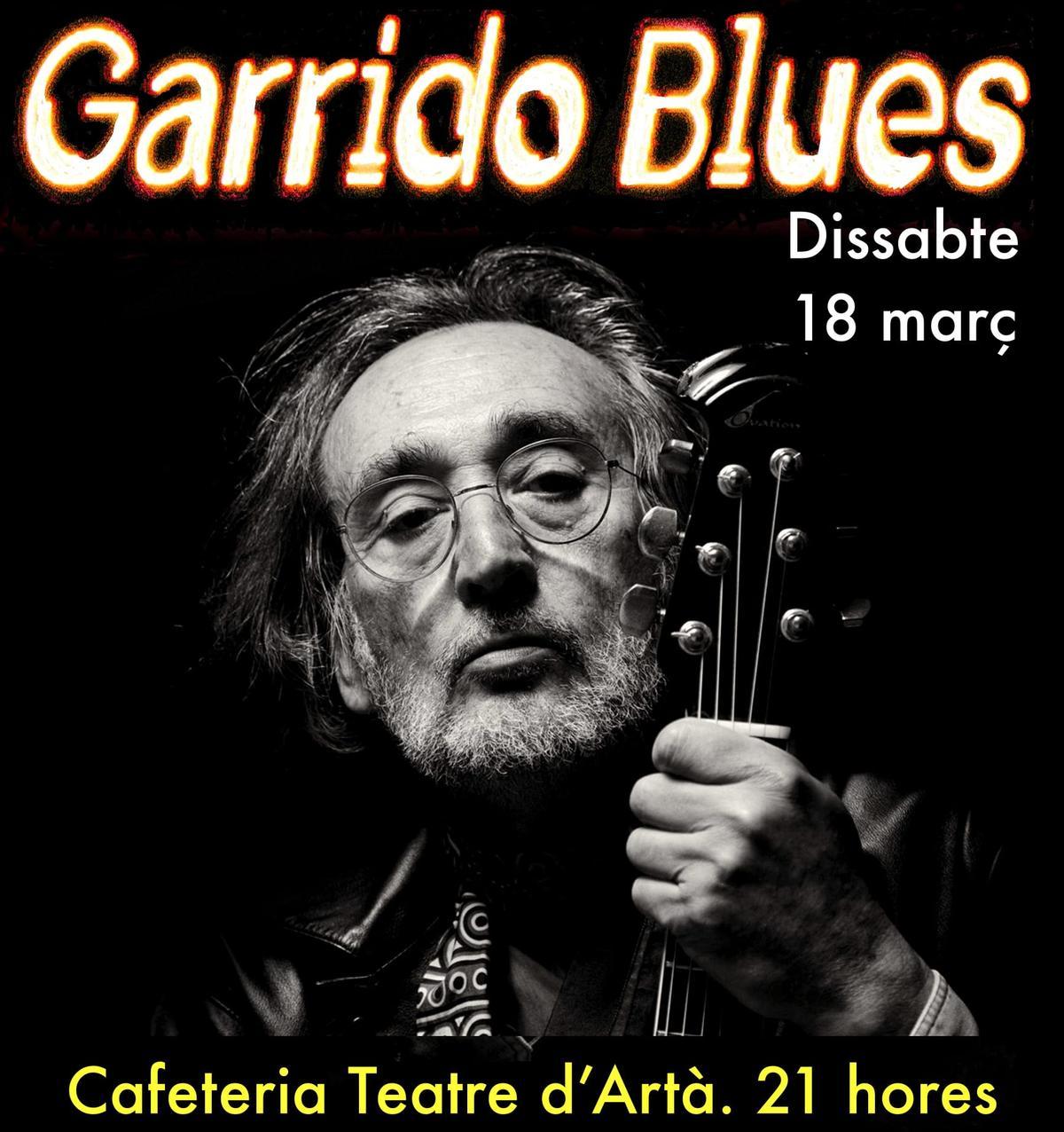 'Garrido Blues', este sábado en Artà