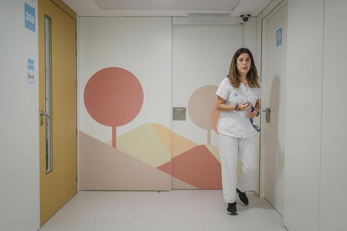 La nueva planta de hospitalización de salud mental para niños y adolescentes del Hospital Vall d’Hebron. La nueva planta de hospitalización de salud mental para niños y adolescentes del Hospital Vall d’Hebron.