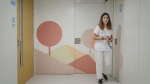 La nueva planta de hospitalización de salud mental para niños y adolescentes del Hospital Vall d’Hebron.