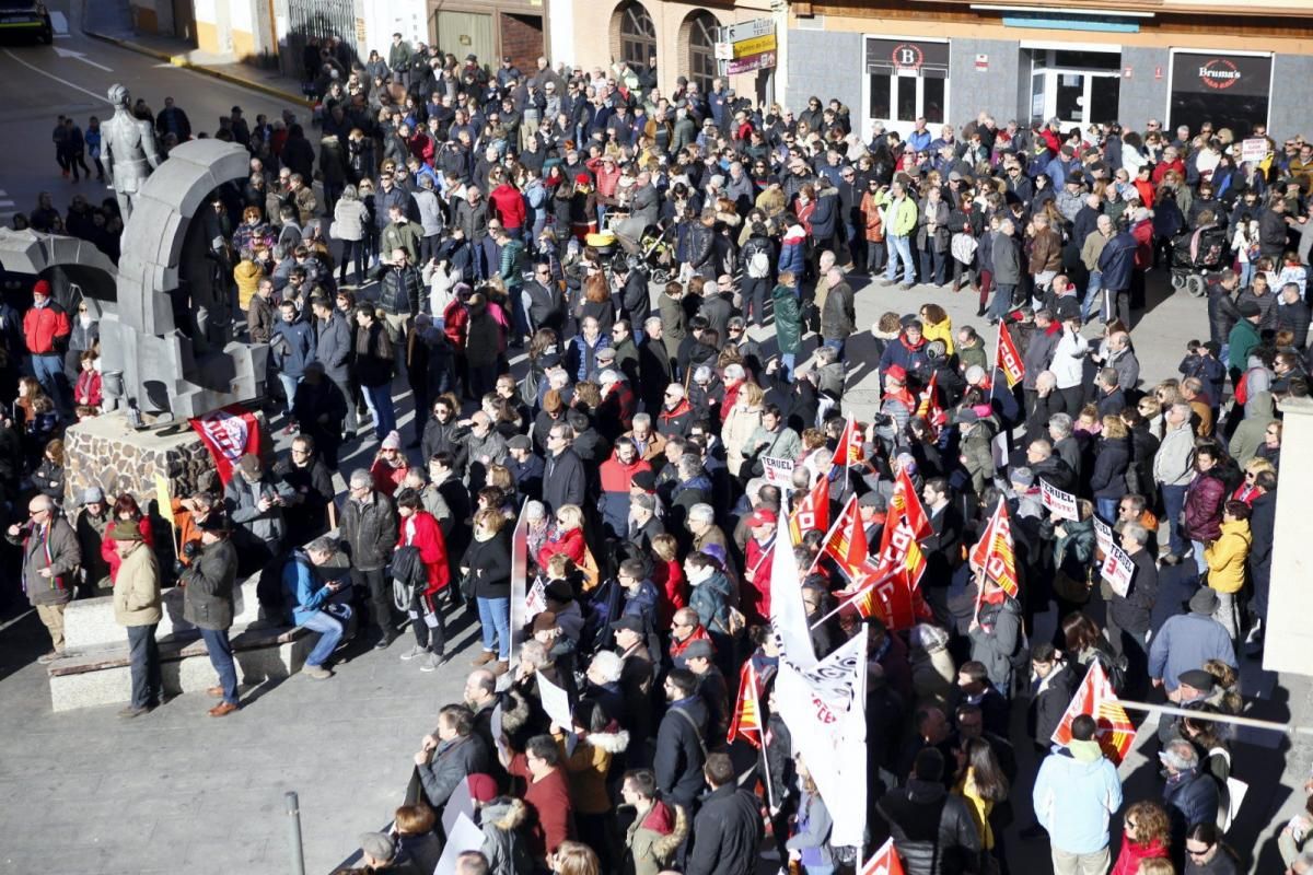 Manifestación en Andorra por una transición justa