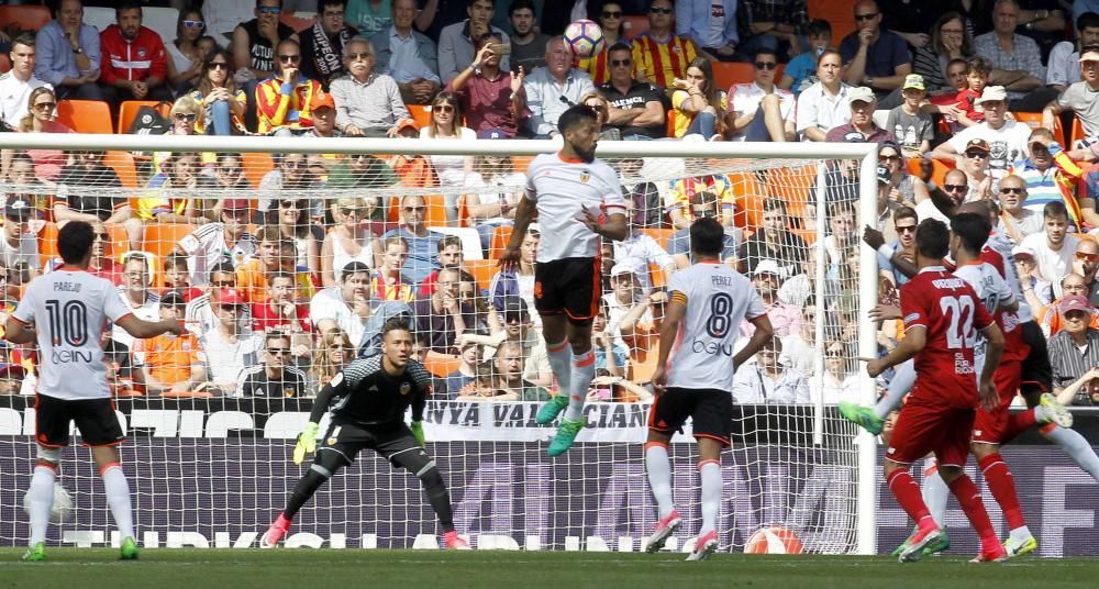 Valencia - Sevilla, en imágenes