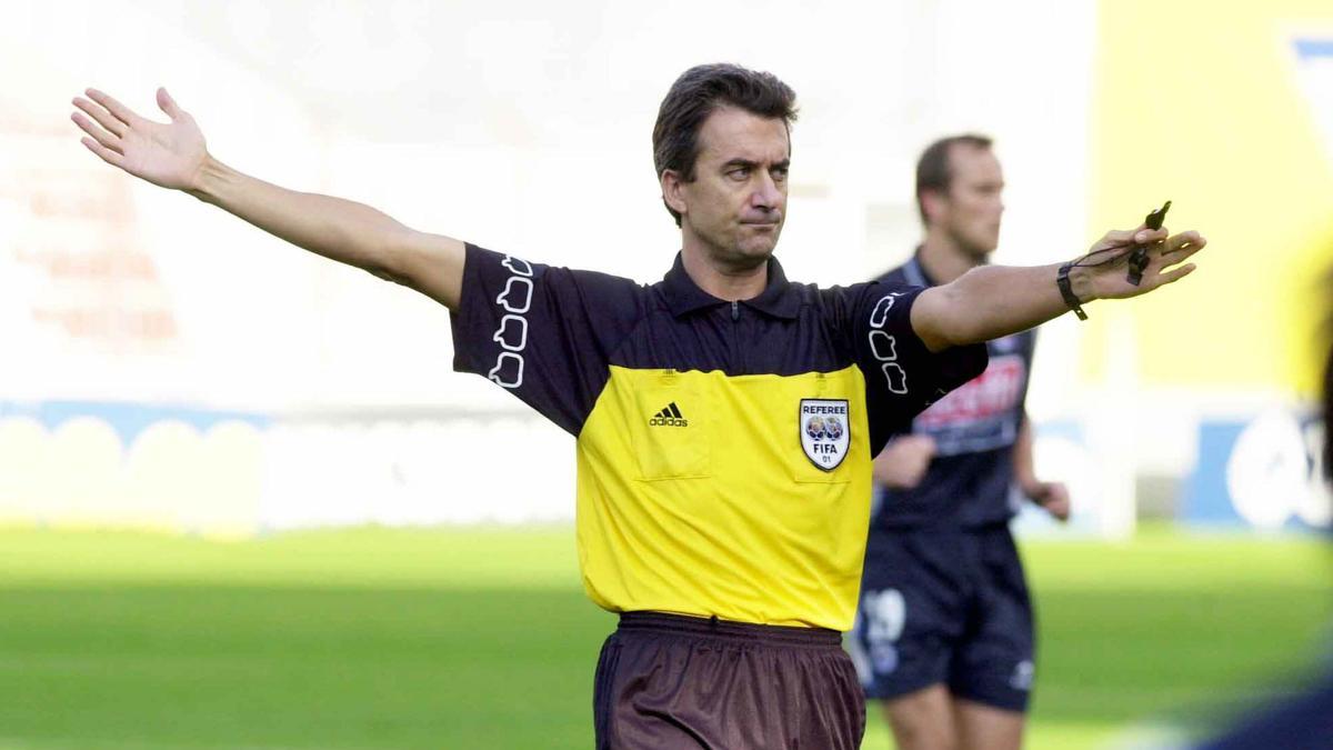 Juan Ansuátegui Roca, durante un encuentro internacional.