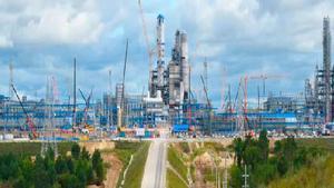 Planta de producció de gas a Moldàvia.