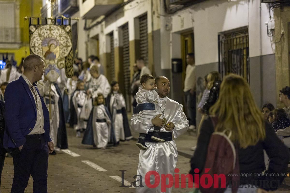 Los niños toman las calles de Caravaca en la procesión de Lunes Santo