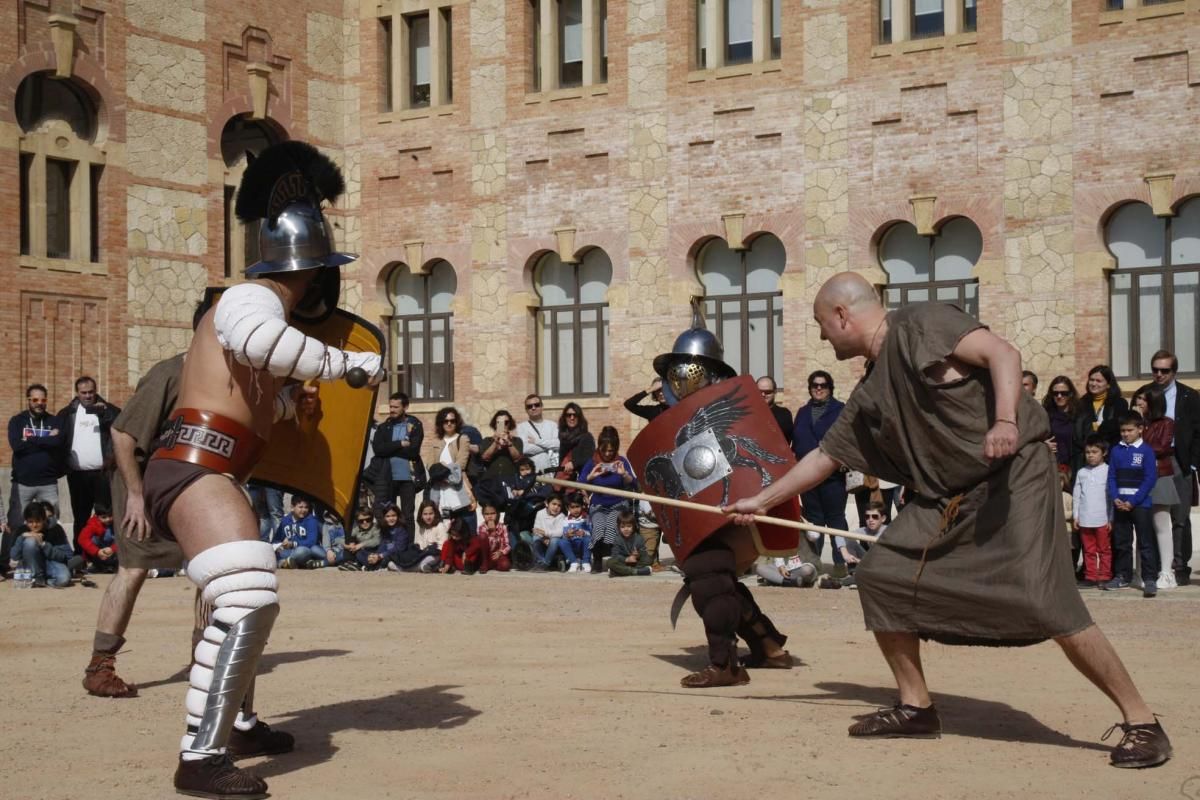 Los gladiadores romanos llegan al Rectorado de la mano de las Kalendas