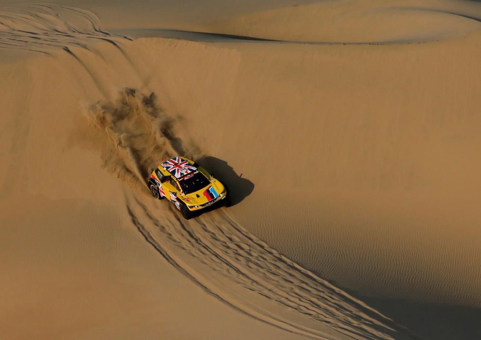 Las fotografías de la segunda etapa del Dakar.