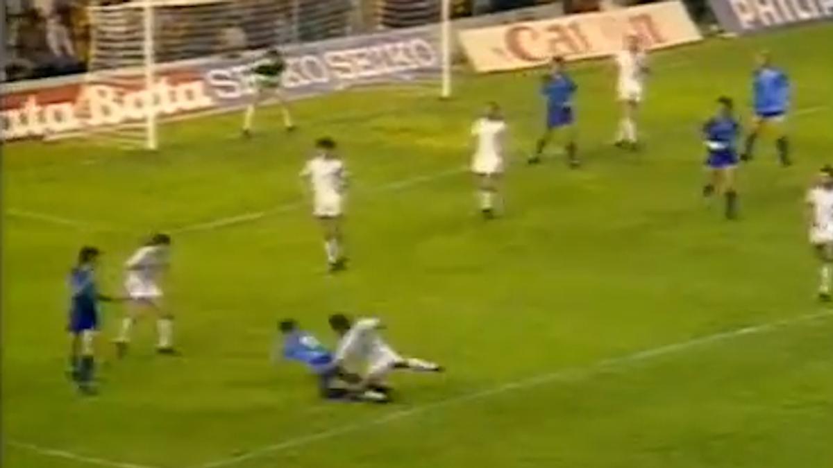 El no penalti de la final ante el Steaua de Bucarest